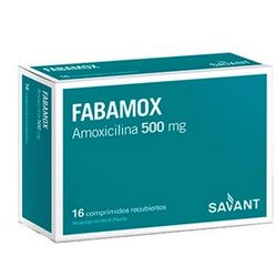 Amoxicilina 500 mg. x 8 comprimidos